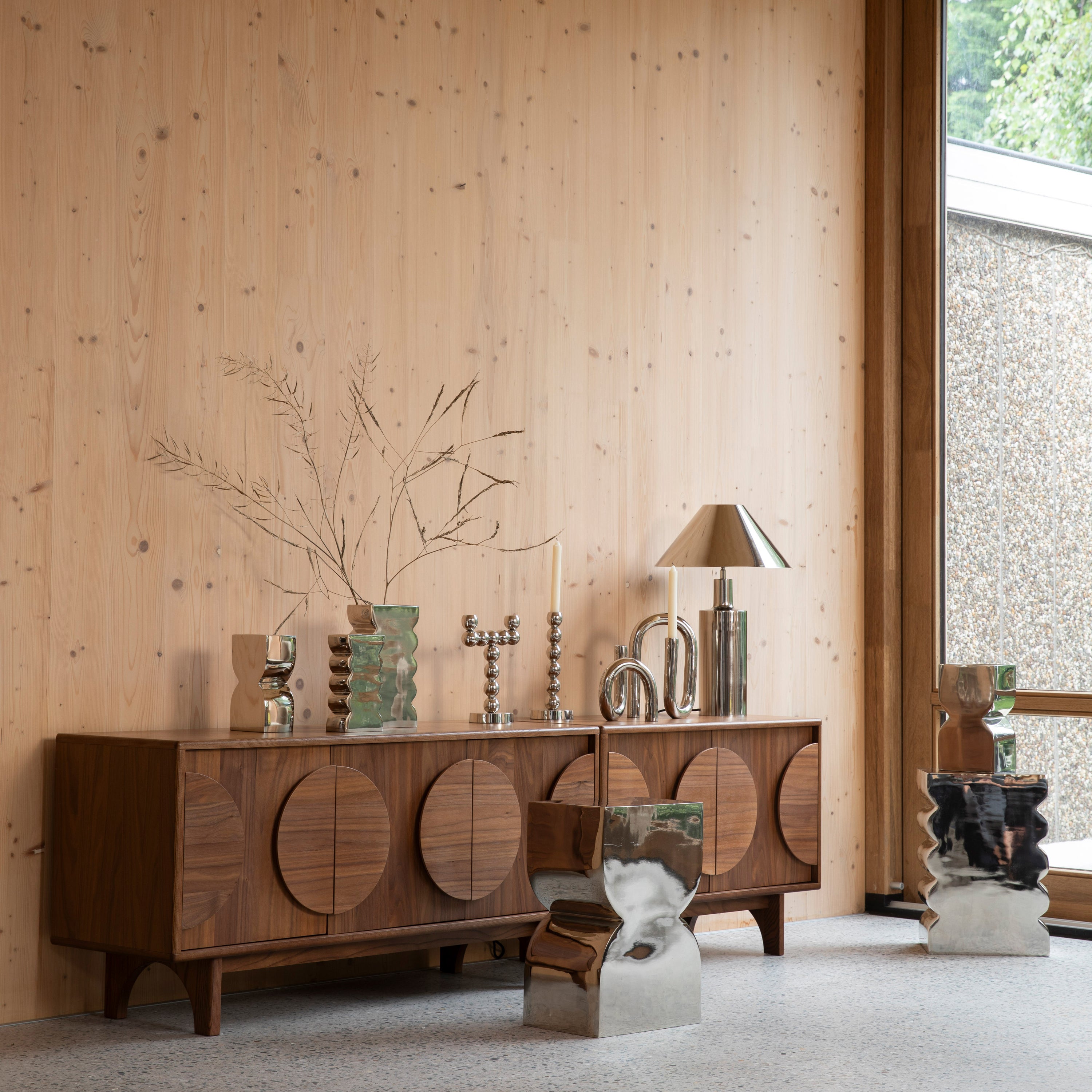 Zuiver Groove Dressoir - B 120 - Walnoot