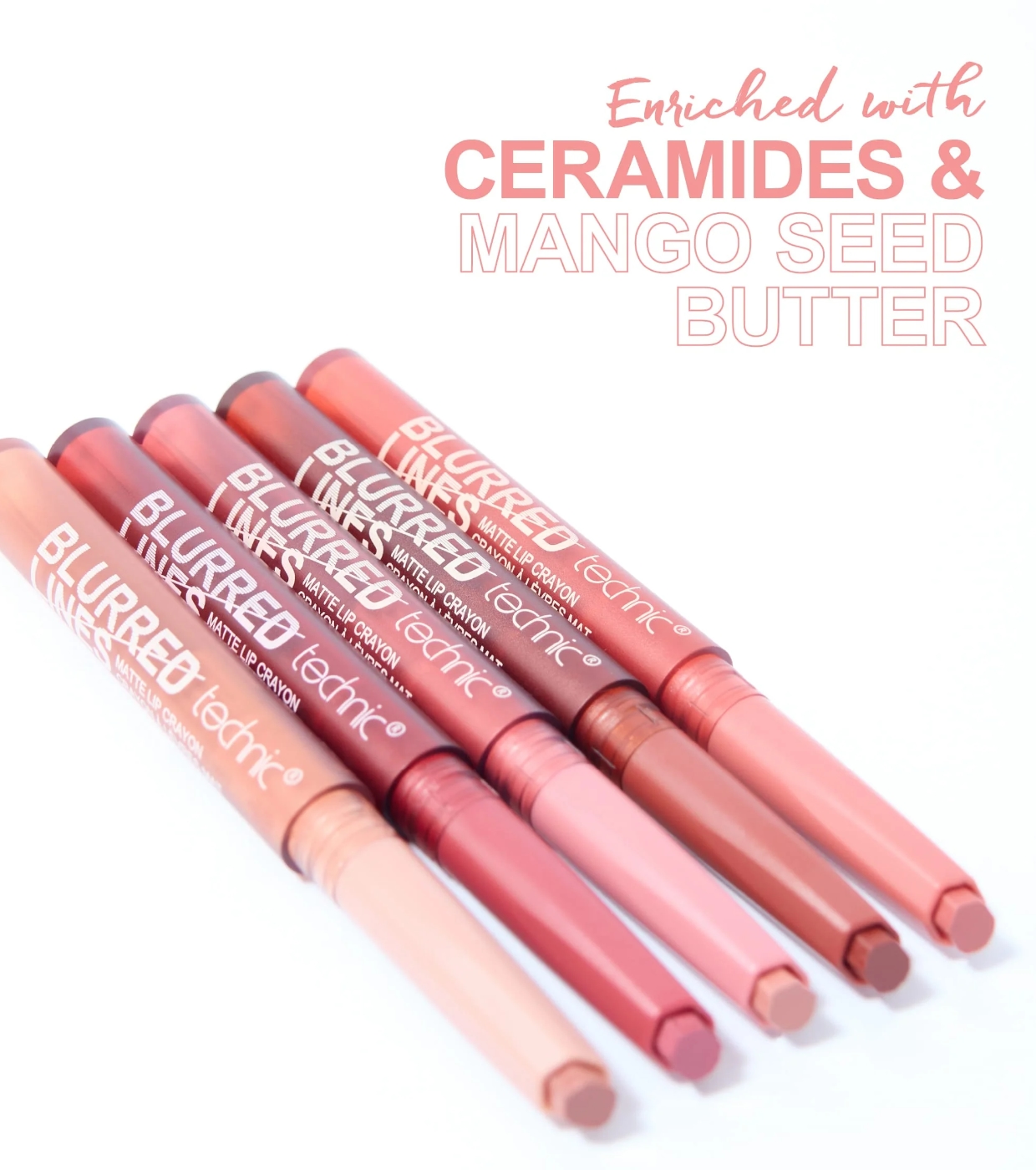 Technic Cosmetics - Batom Blurred Line Matte - Rust
