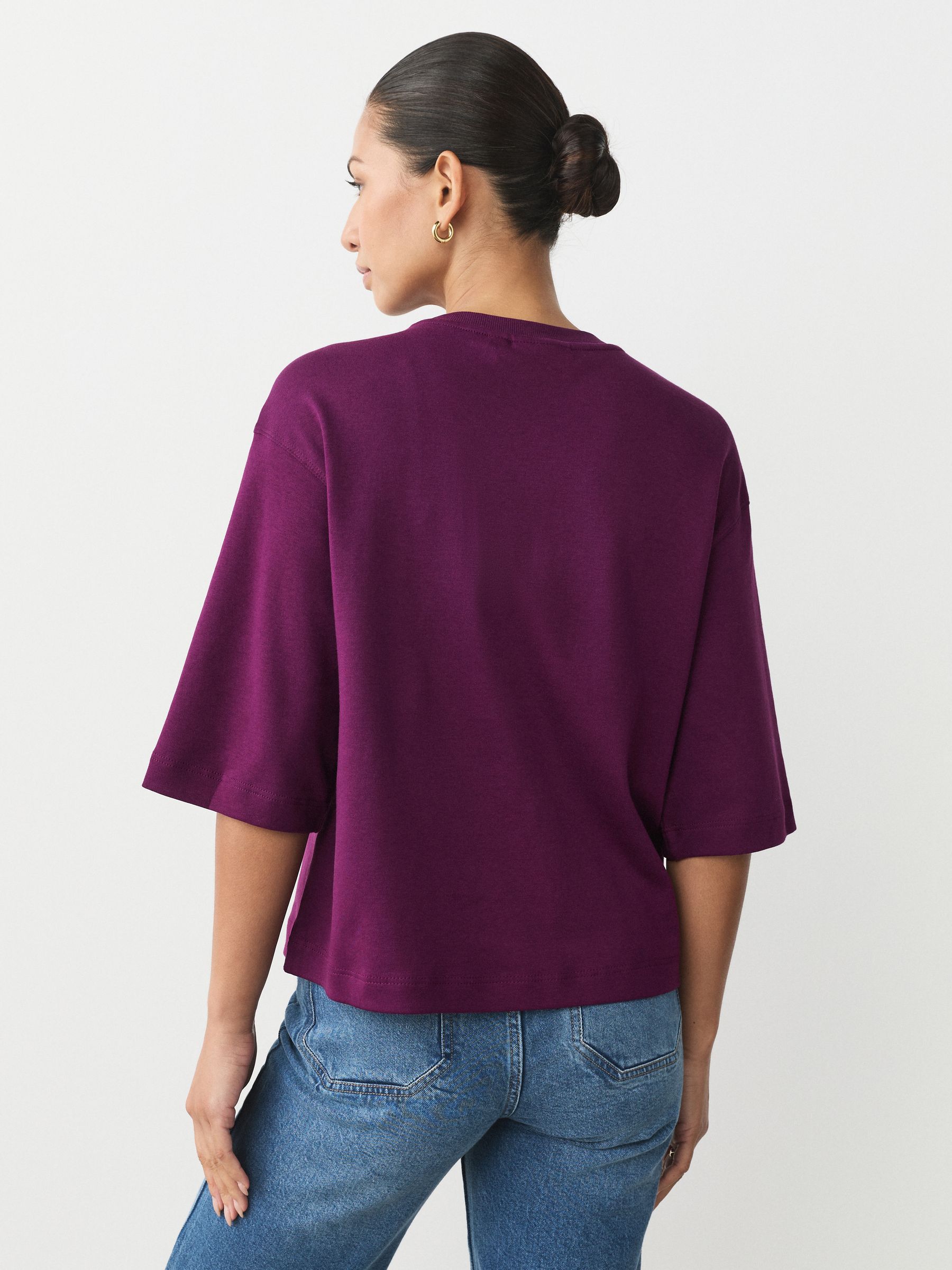 Paars - Kerstmis Quality Street licentie T-shirt met grafische print en ronde hals