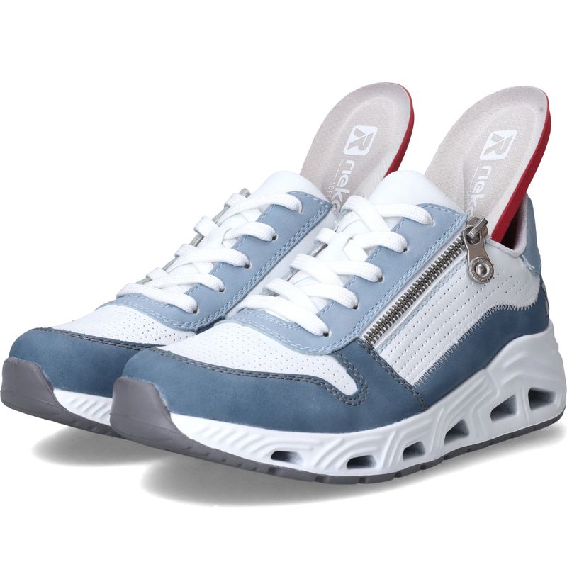 Rieker Sport Sneakers Blauw Dames