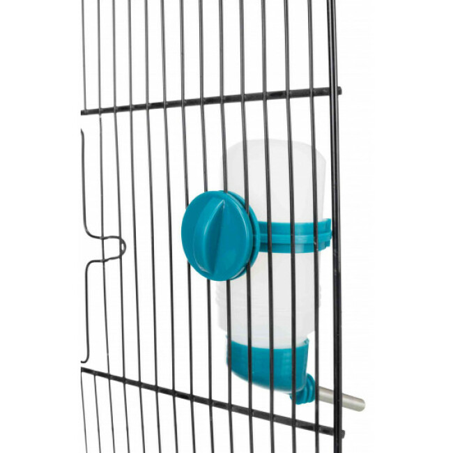 Biberon pour rongeurs avec fixation par vis en plastique