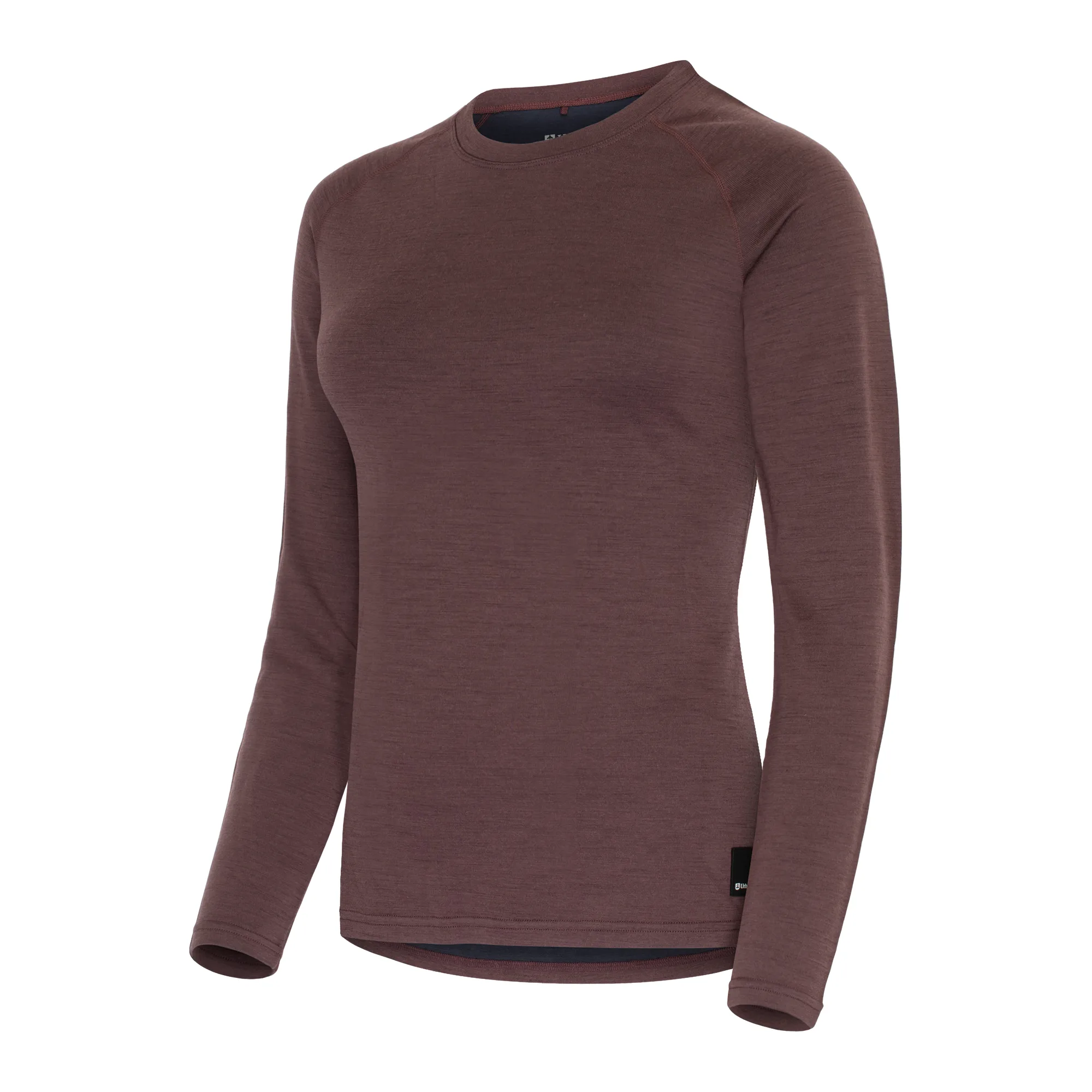 Urberg Merino-Bamboo Base Layer Top Wmn Huckleberry/Blue Nights