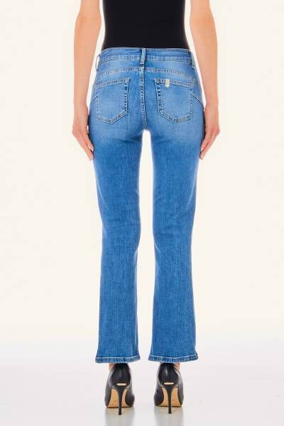 Liu Jo| Damen Jeans BOTTOM UP FLY Boot Cut