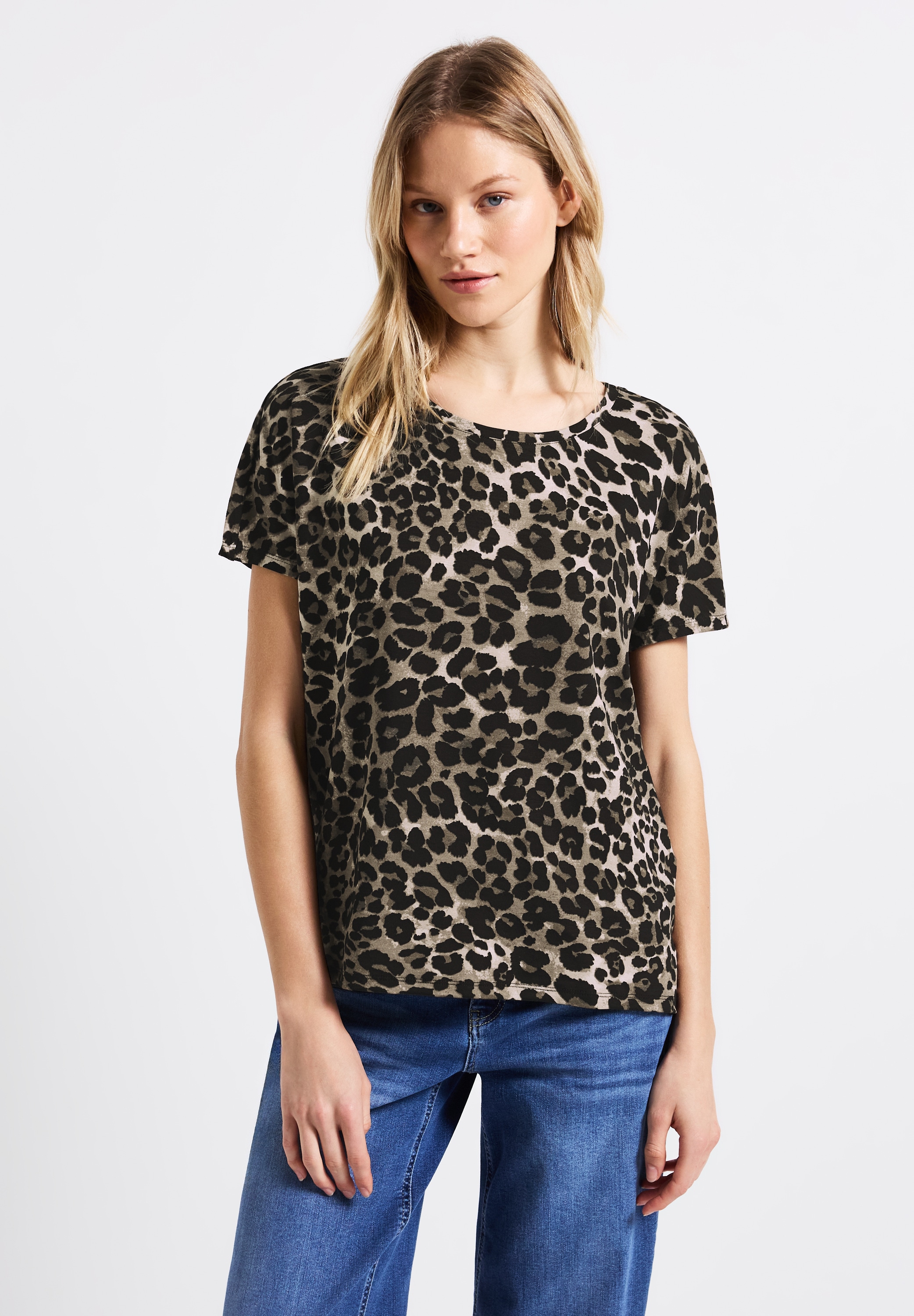 STREET ONE Print-Shirt , mit Animal-Print