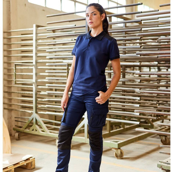 VELILLA VL5519S - POLO STRETCH BICOLORE