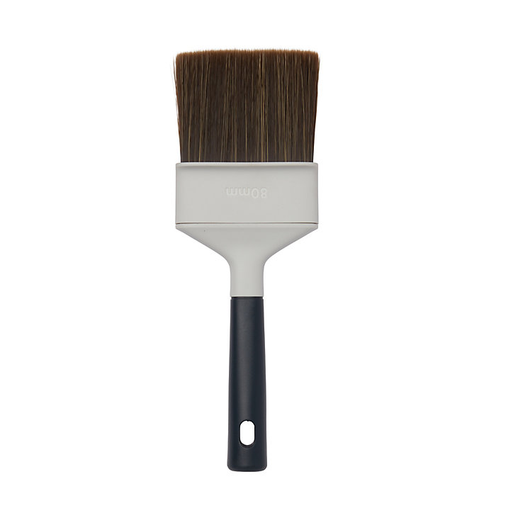 Pinceau plat huile, vernis et lasure GoodHome 80mm