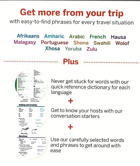 LONELY PLANET - AFRICA PHRASEBOOK