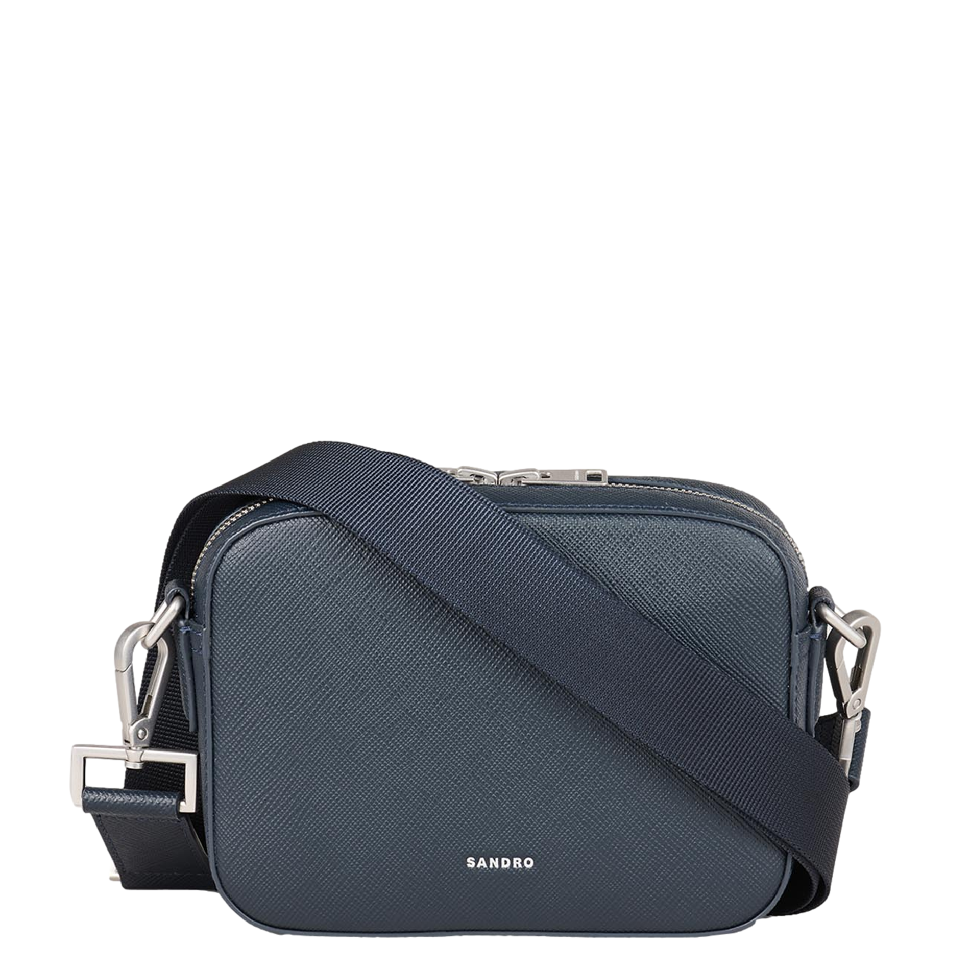 MINIBAG HOOK - Sac bandoulière en cuir recyclé | Bleu
