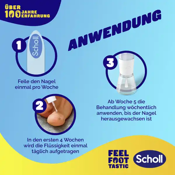 2in1 Stift bei Nagelpilz