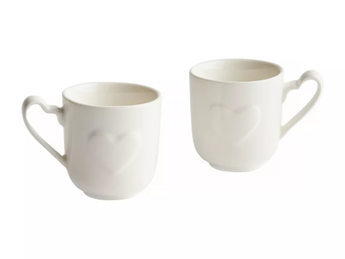 Ensemble De Tasses Inimo Blanc Moyen 5.5 x 5.5 x 8