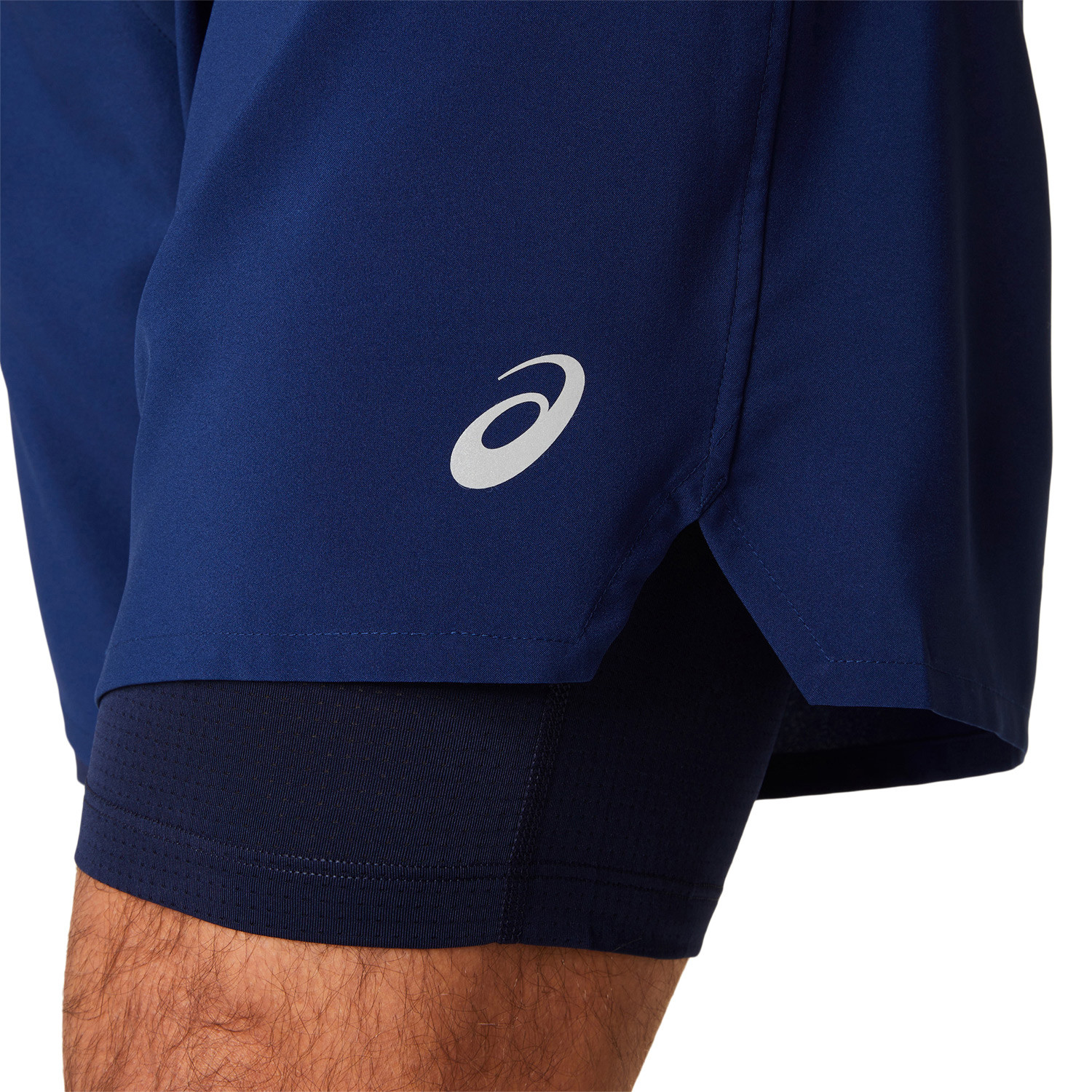ASICS Road 2in1 7'' Short Heren