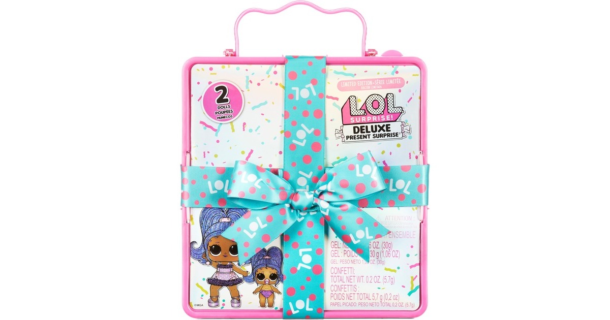 MGA EntertainmentL.O.L. Surprise! Deluxe Present Surprise Serie 2 Pyjamafeestje Pop
