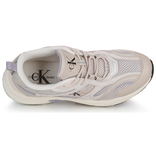 Calvin Klein Jeans - RETRO TENNIS SU-MESH WN - Beige