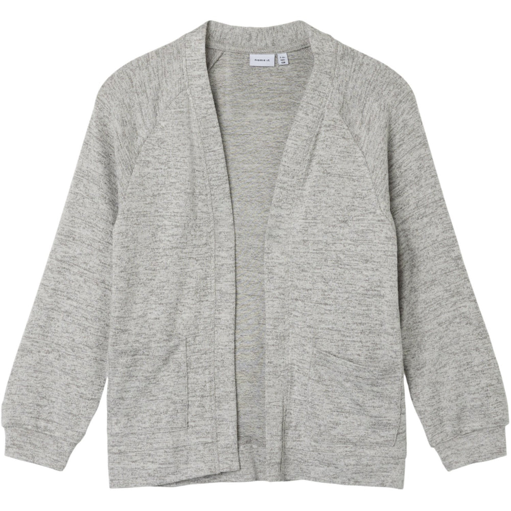 Køb Name It Grey Melange Oyaia Cardigan