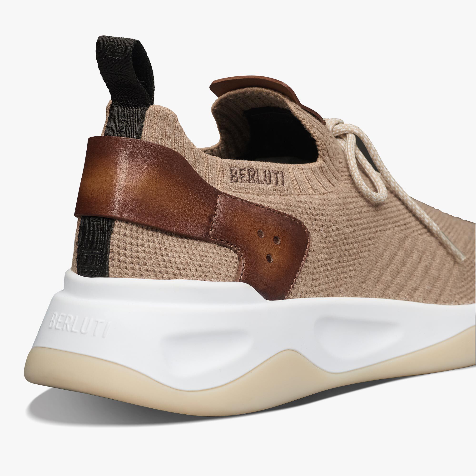 Sneaker Shadow En Cachemire Et Cuir