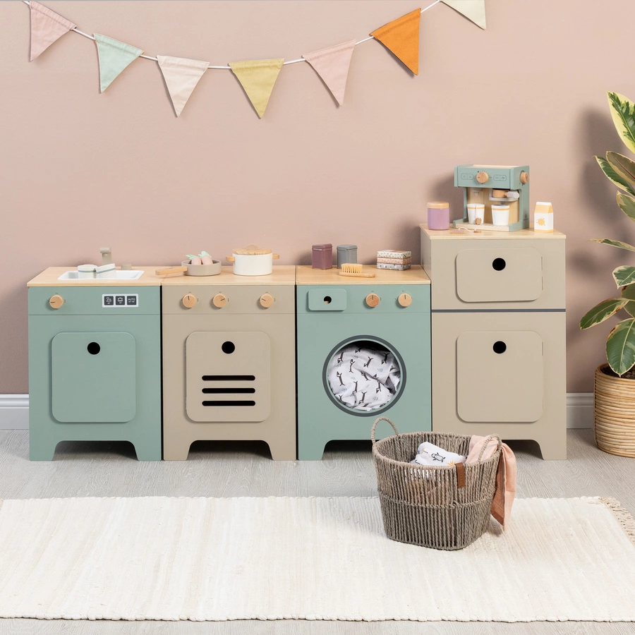 MUSTERKIND® Kühlschrank Mix & Match, warmgraunatur