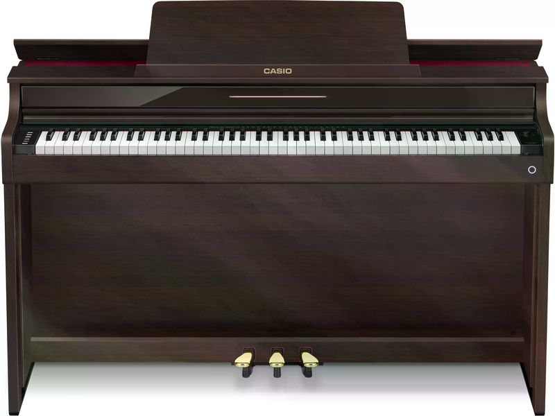 Casio E-Piano CELVIANO AP-550 Braun E-Piano mit Hammer Action Keyboard