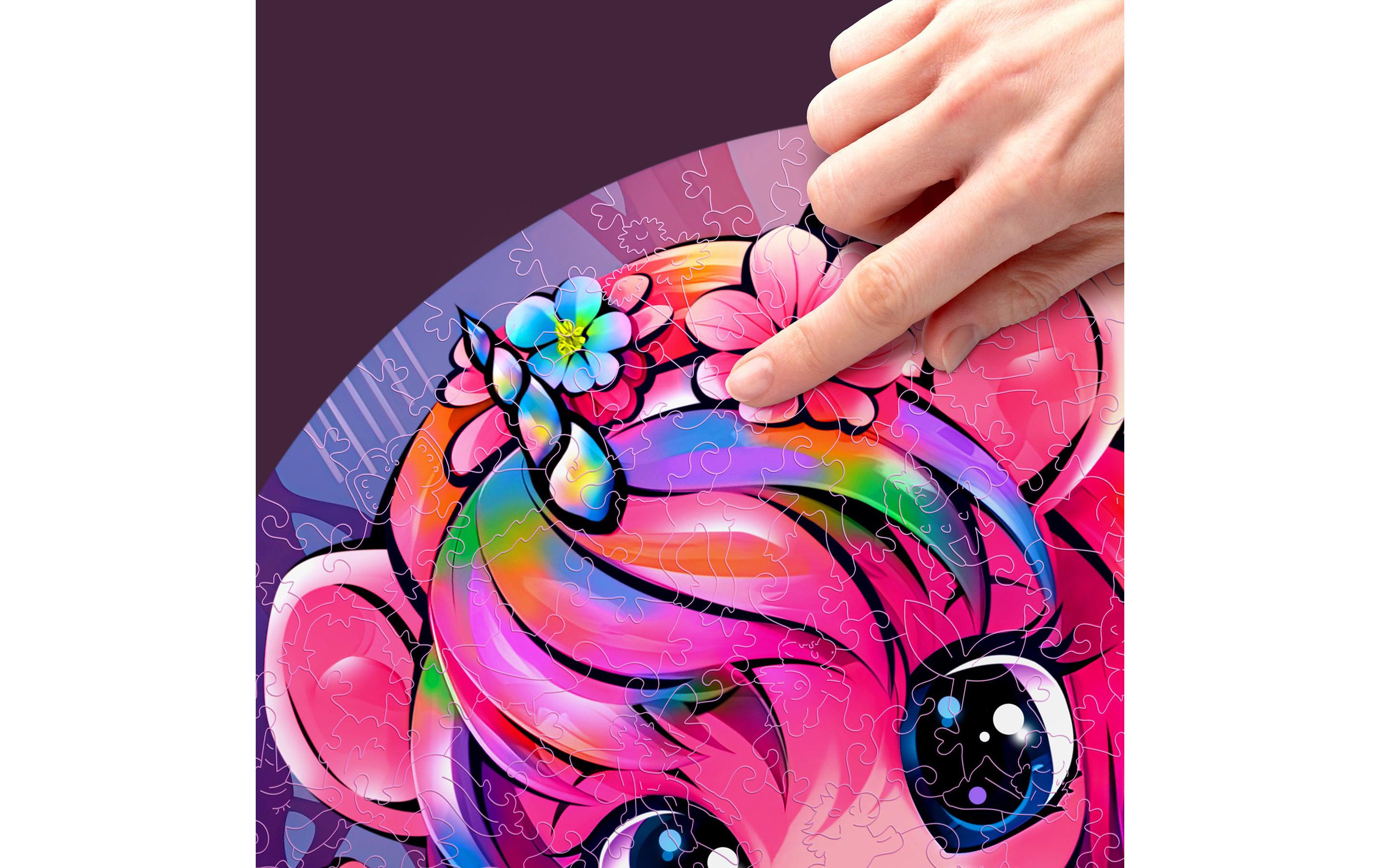 Holz-Puzzle EinhornPuzzle mit 200 Teilen