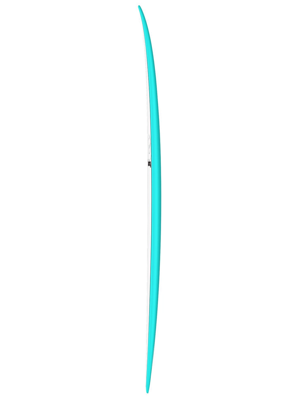 Torq Epoxy Tet Mod Fish Pinlines 7'2 Surfboard blue