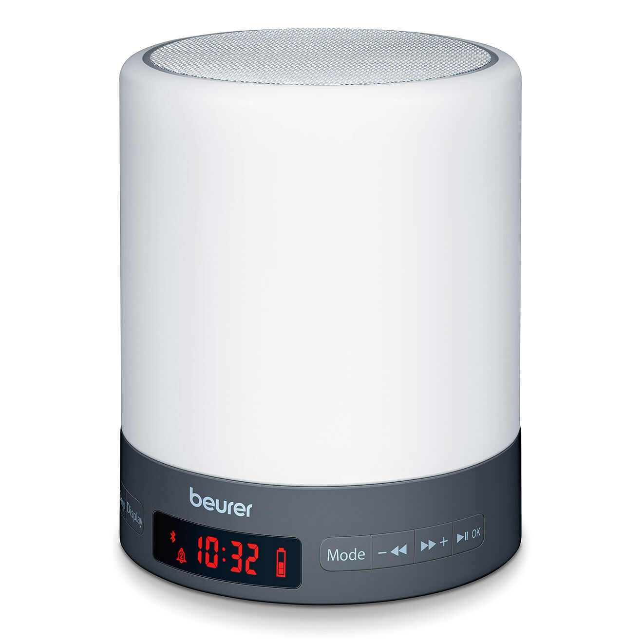 Beurer Réveil lumineux connecté Bluetooth blanc/anthracite