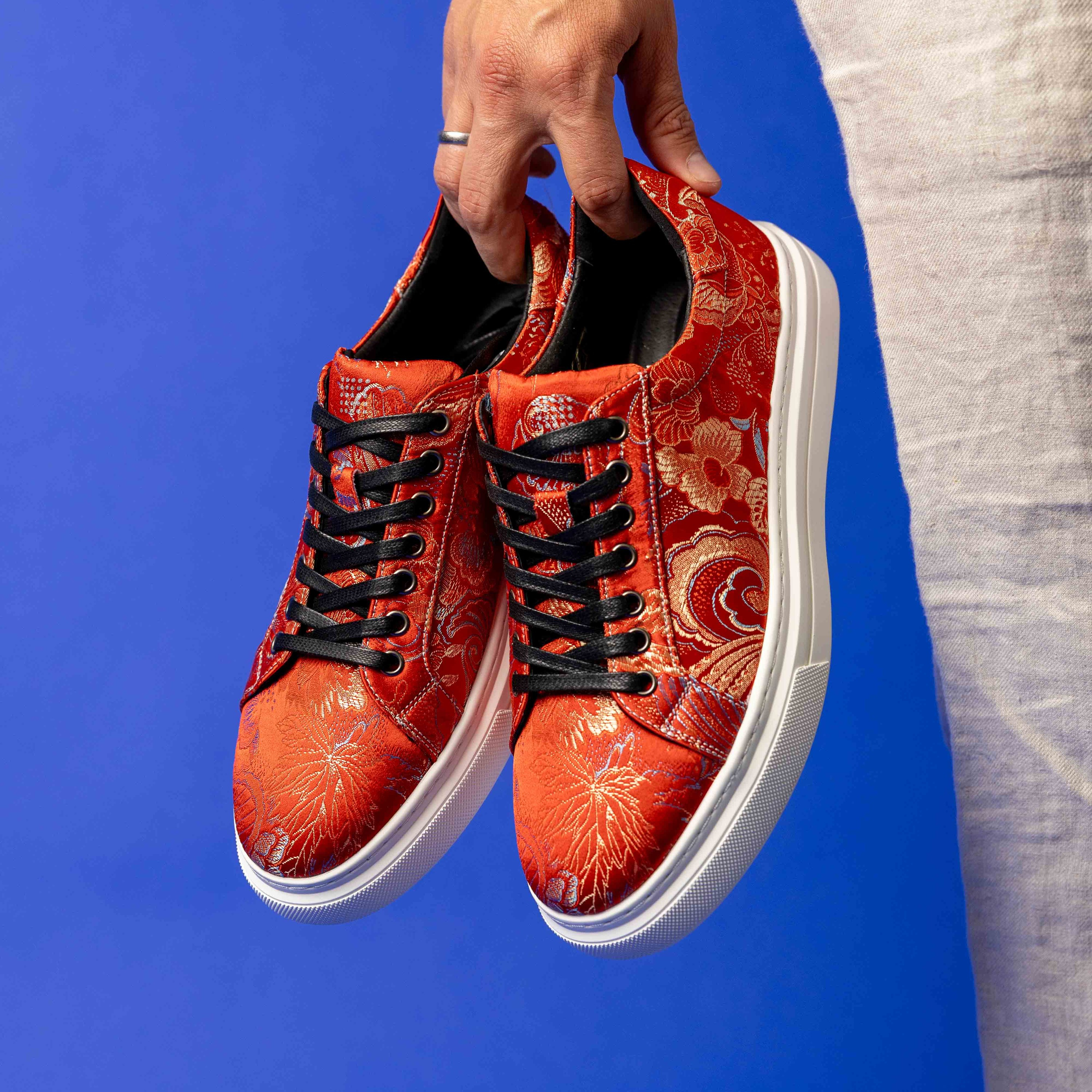 Red Shadow Sneakers