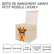 Boîte de rangement en tissu pour enfant 