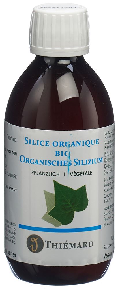 Thiémard Silicium<br>250 ml, organisch pflanzlich trinkbar Bio