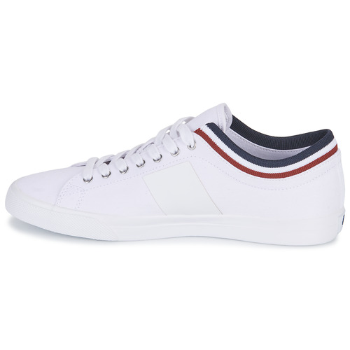 Fred Perry - UNDERSPIN TIPPED CUFF TWILL - Blanc / Marine
