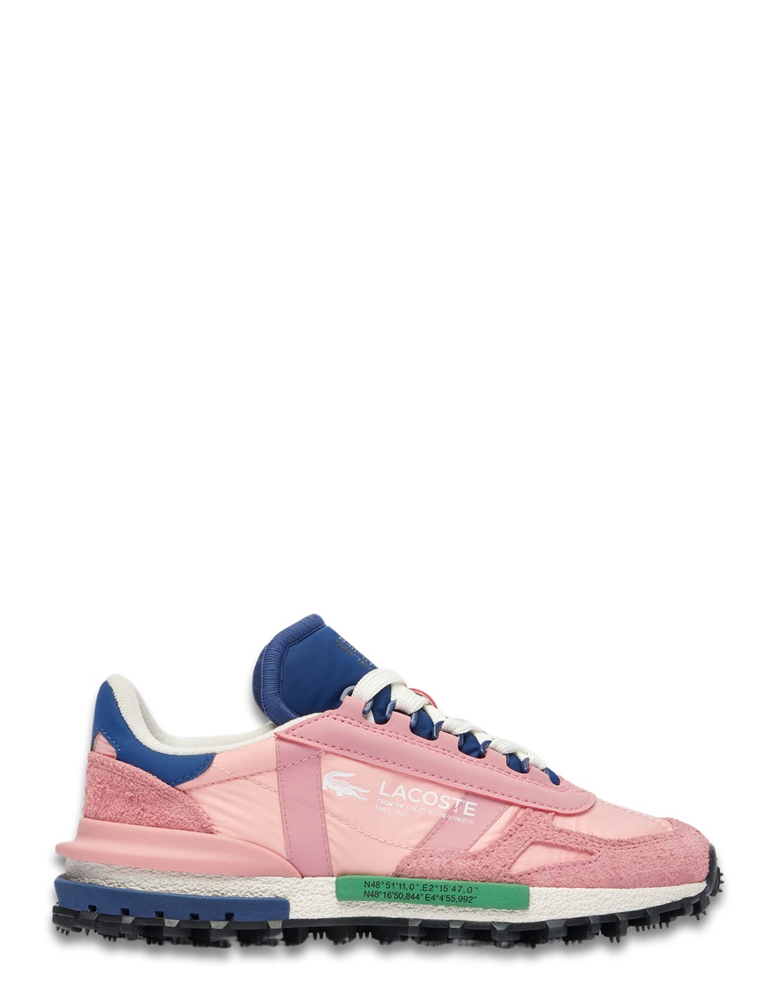lacoste Sneakers Femme elite active 124 1 sfa Rose/bleu