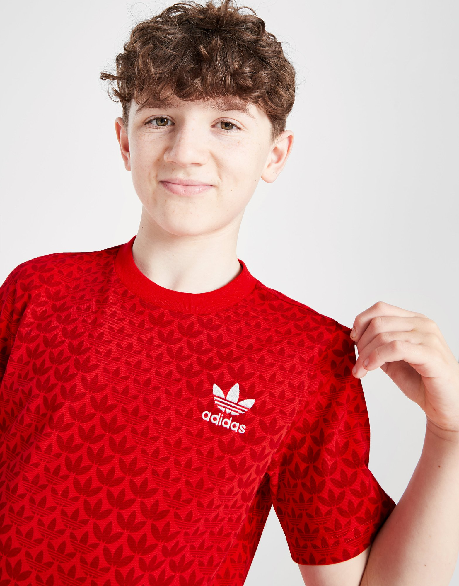 adidas Originals T-shirt Imprimé Trefoil Mono Junior