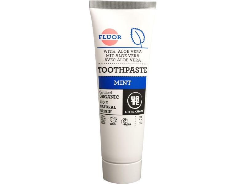 Urtekram Zahncreme 75 ml Vegan und natürliche Zahnpasta
