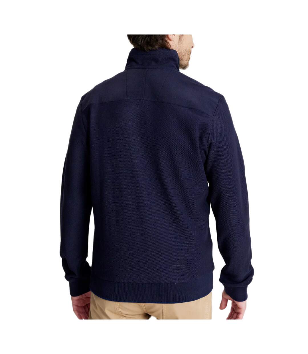 Sweat 1/4 de Zip Marine Homme TBS Jerrycam