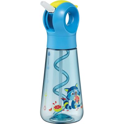 Gourde MINIZ en acier inoxydable 500 ml pour enfants – Design raton laveur – Étanche et écologique