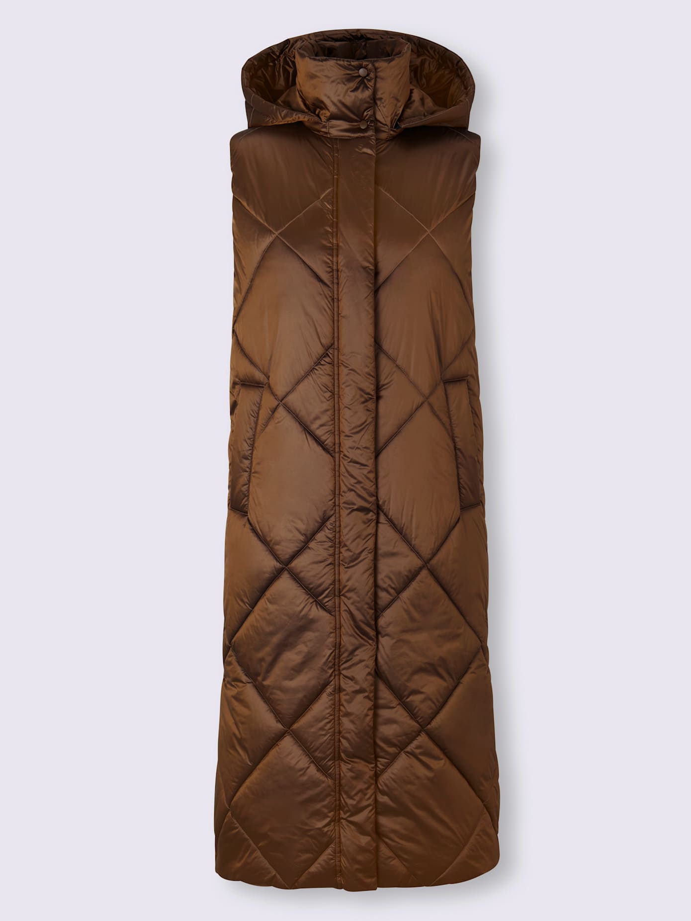 Gilet matelassé piquage en losanges