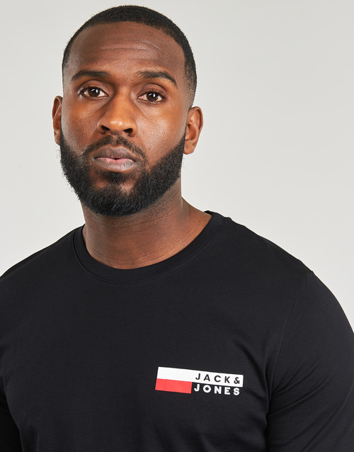 Jack & Jones - JJECORP LOGO TEE PLAY SS O-NECK - Noir