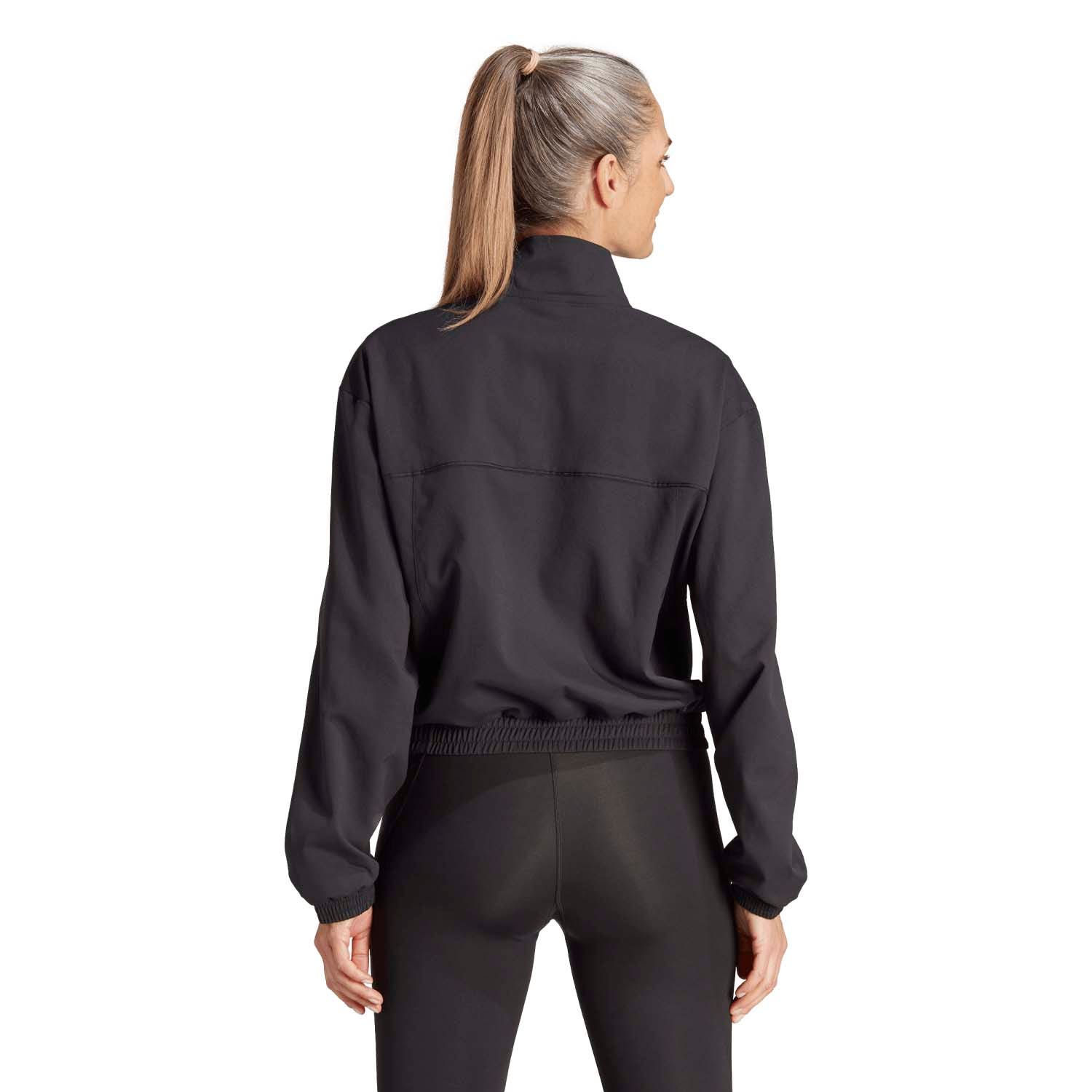 adidas  AEROREADY Train Essentials Geweven Trainingsjack met Korte Rits