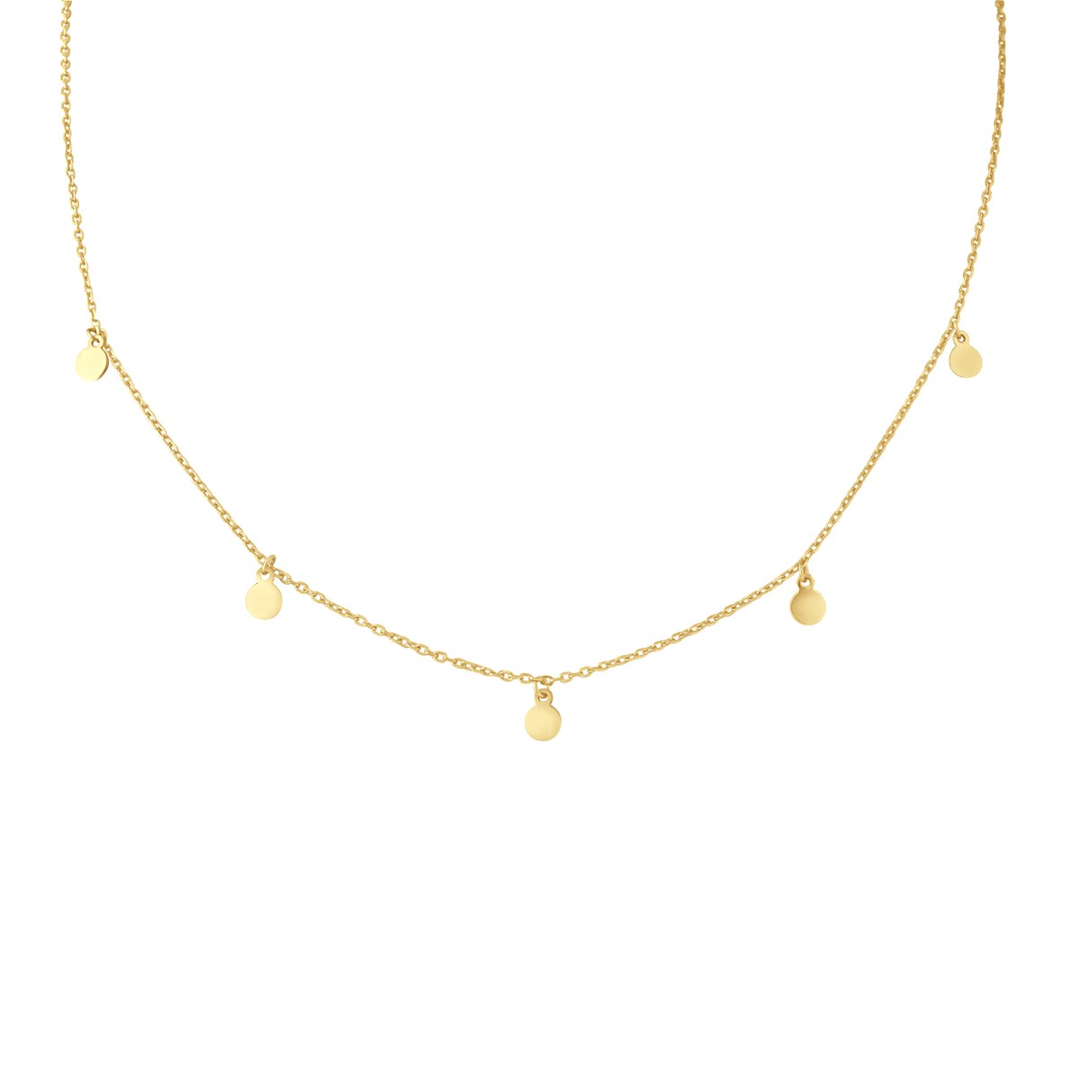 Collier PAMPILLES - Argent plaqué or jaune