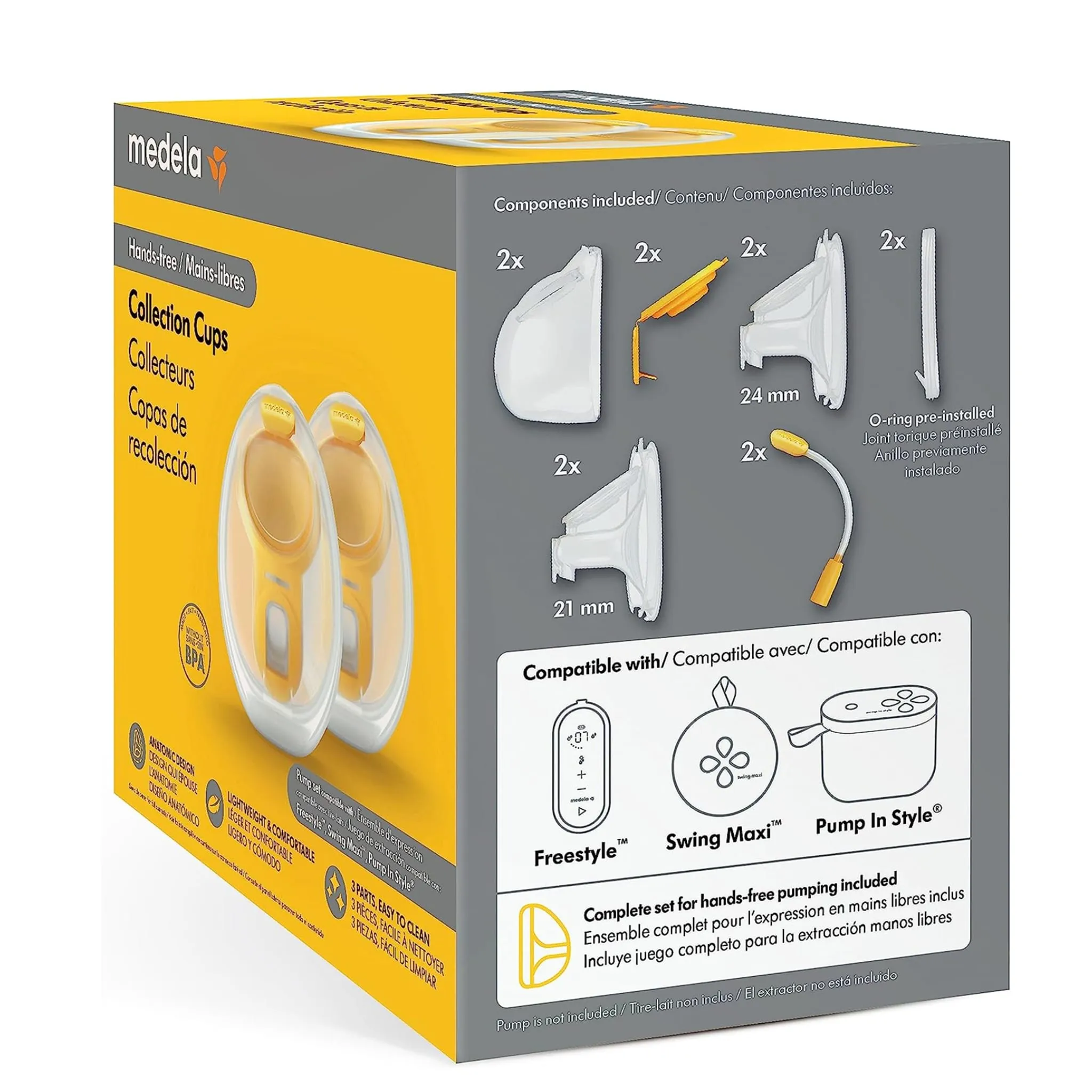 Medela Collecteurs Mains Libres