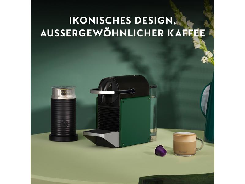 Krups Kaffeemaschine Nespresso Pixie XN3063CH Dunkelgrün Elegante Kapselmaschine