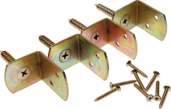 Millarco® hegnsbeslag inkl. skruer 4 stk.