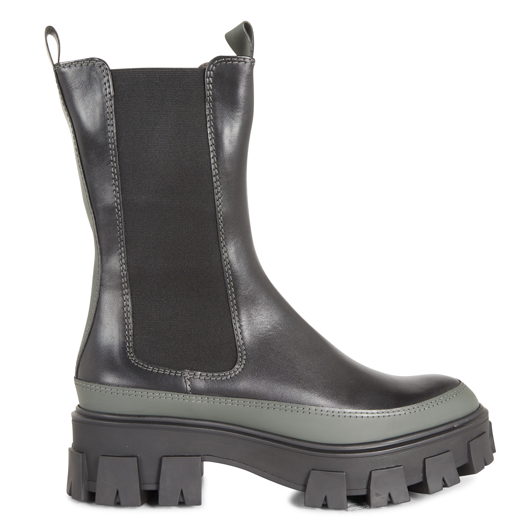 Bottes en cuir | Noir