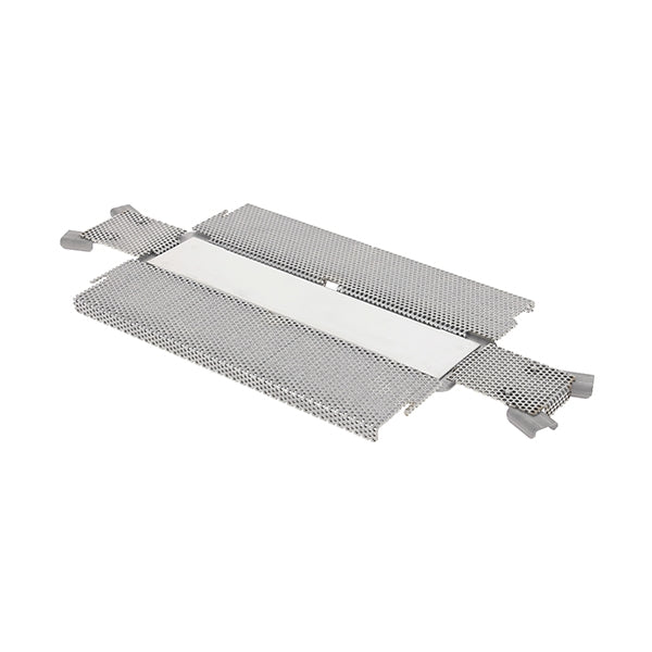 Moule à pâté croûte perforé inox Géo forme 24 cm De Buyer