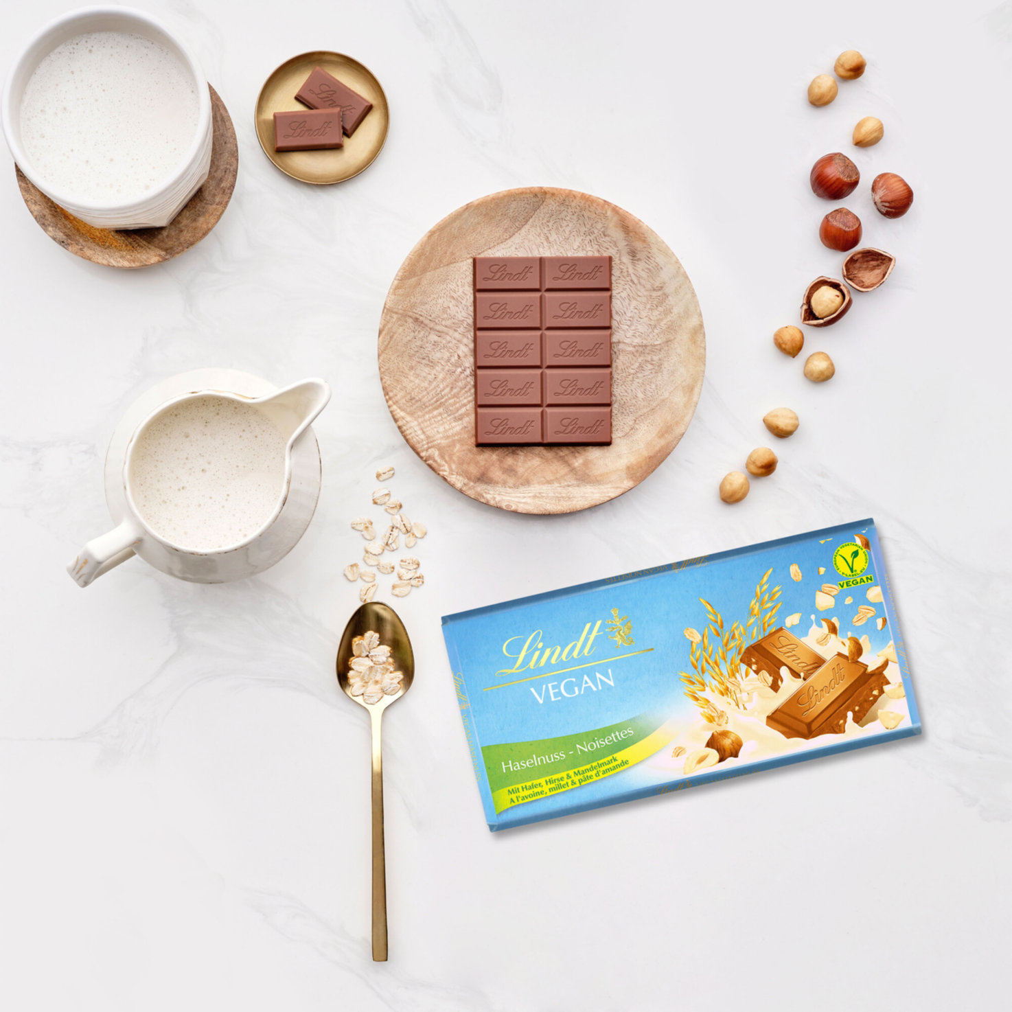 Lindt Tafel Vegan Hafer Haselnuss