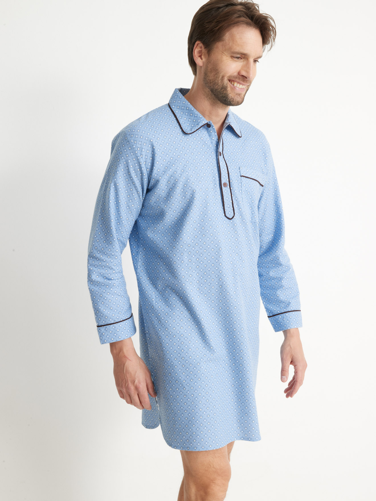 Liquette en flanelle pur coton