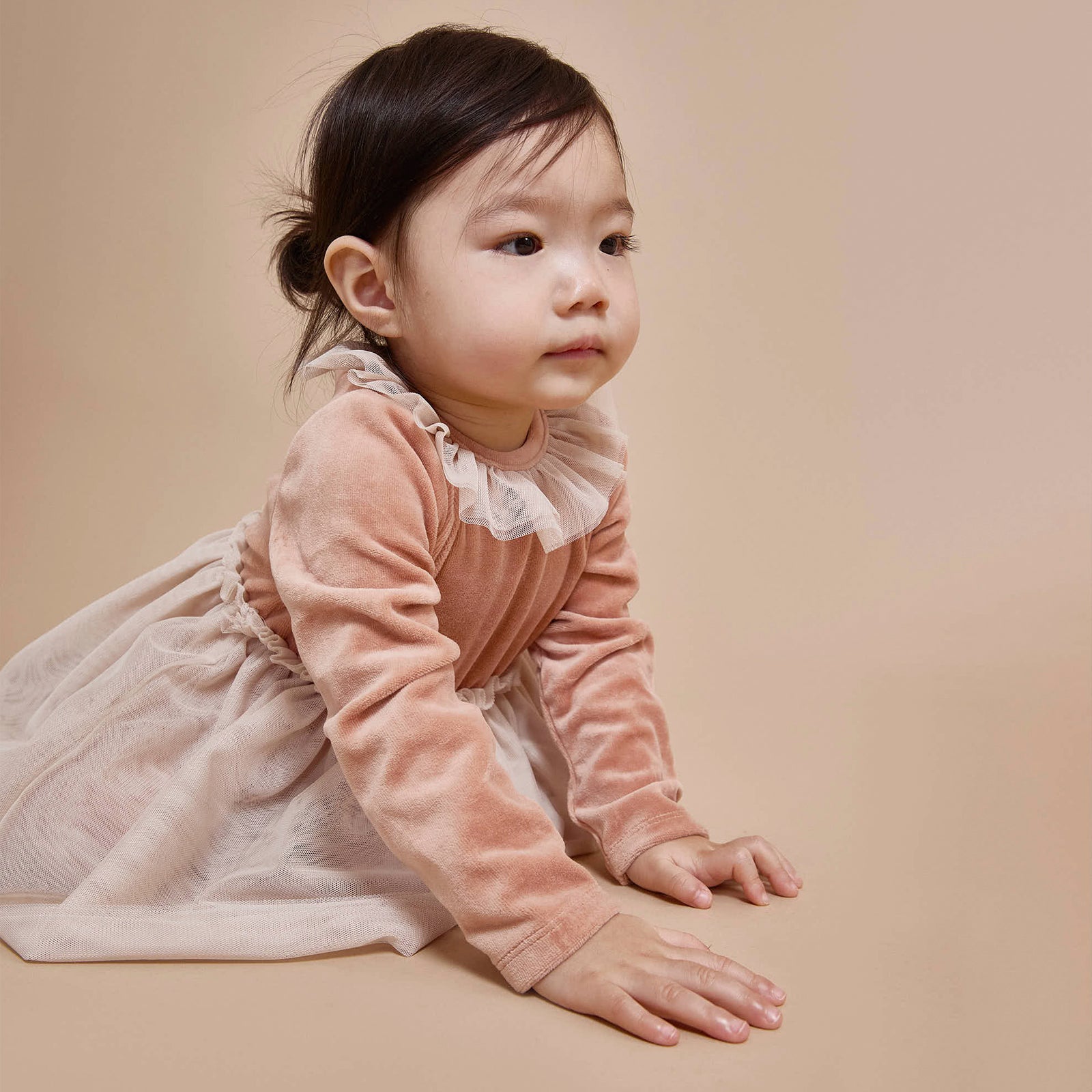 Baby Balletkleid Combi Rose