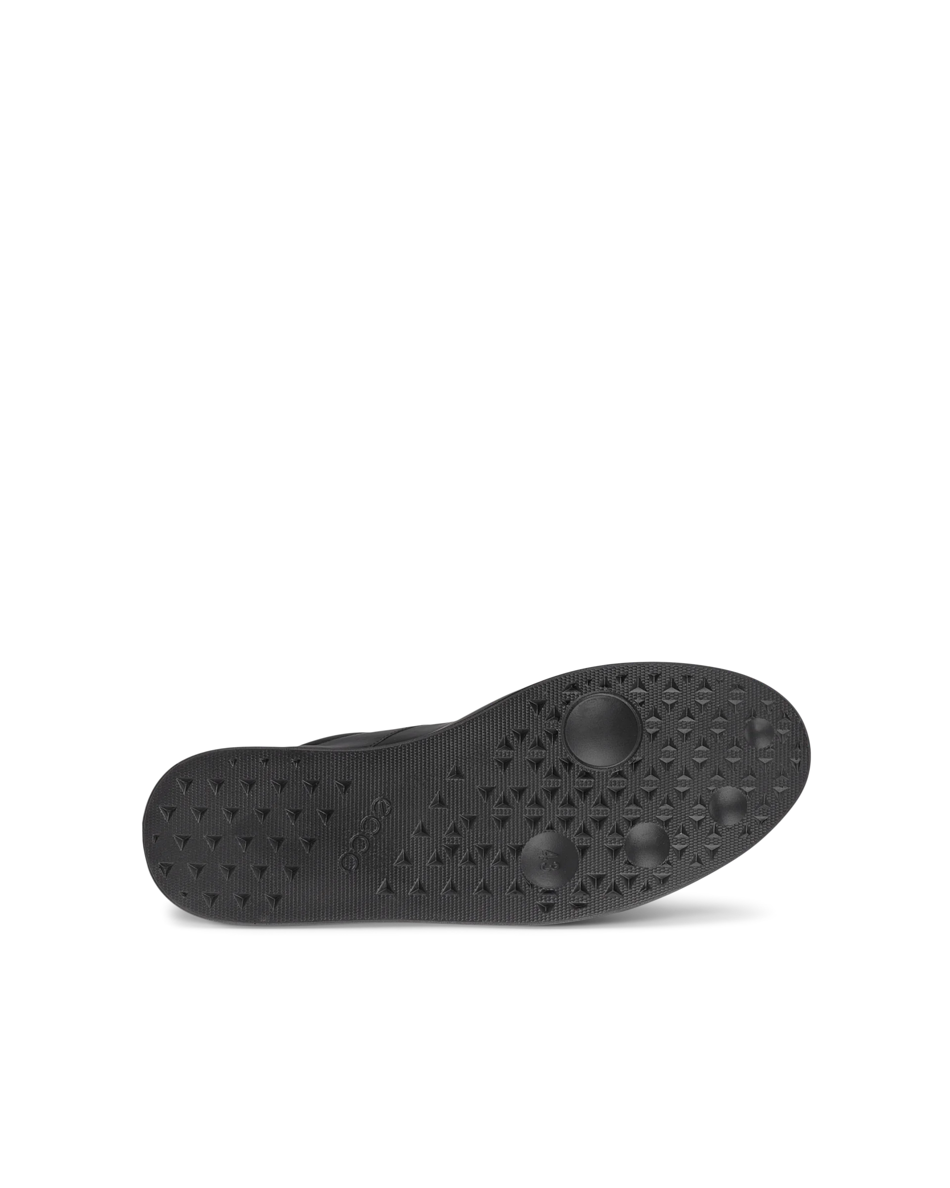 ECCO STREET LITE M Herren Ledersneaker Schwarz