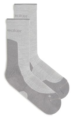 Chaussettes Icebreaker Merino Hike  Light Crew Gris Femme
