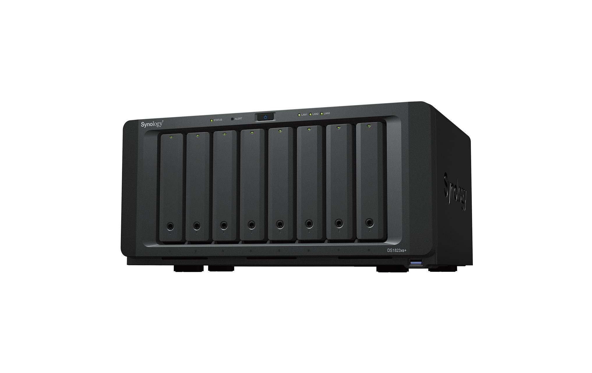 NAS DS1823xs+, 8-bay<br>Cloud-Lösung für kleine und mittlere Unternehmen, Kreativstudios und IT-Enthusiasten