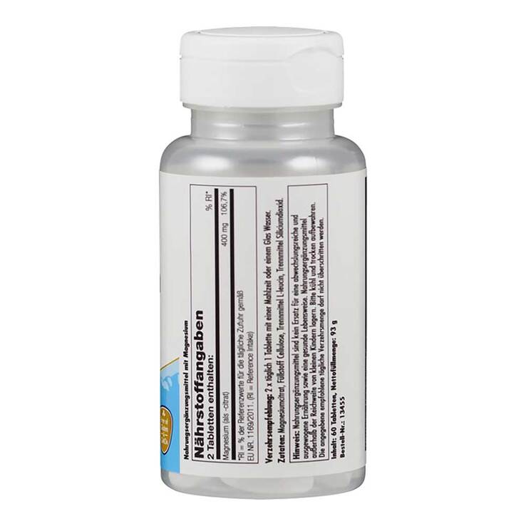 Magnesiumcitrat 400 mg Tabletten, 60 St