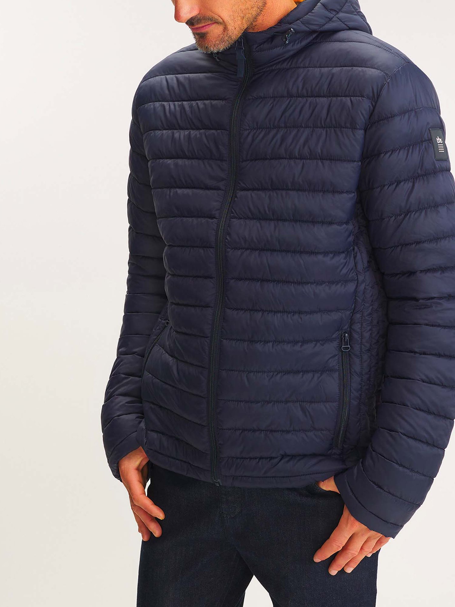 Doudoune Homme Manches Longues Marine